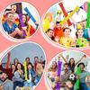 24/48Pcs Inflatable Clapper Cheerstick Inflatable Sticks Balloon Stick Clapper Cheering Stick Noise Maker Balloon Concert Party