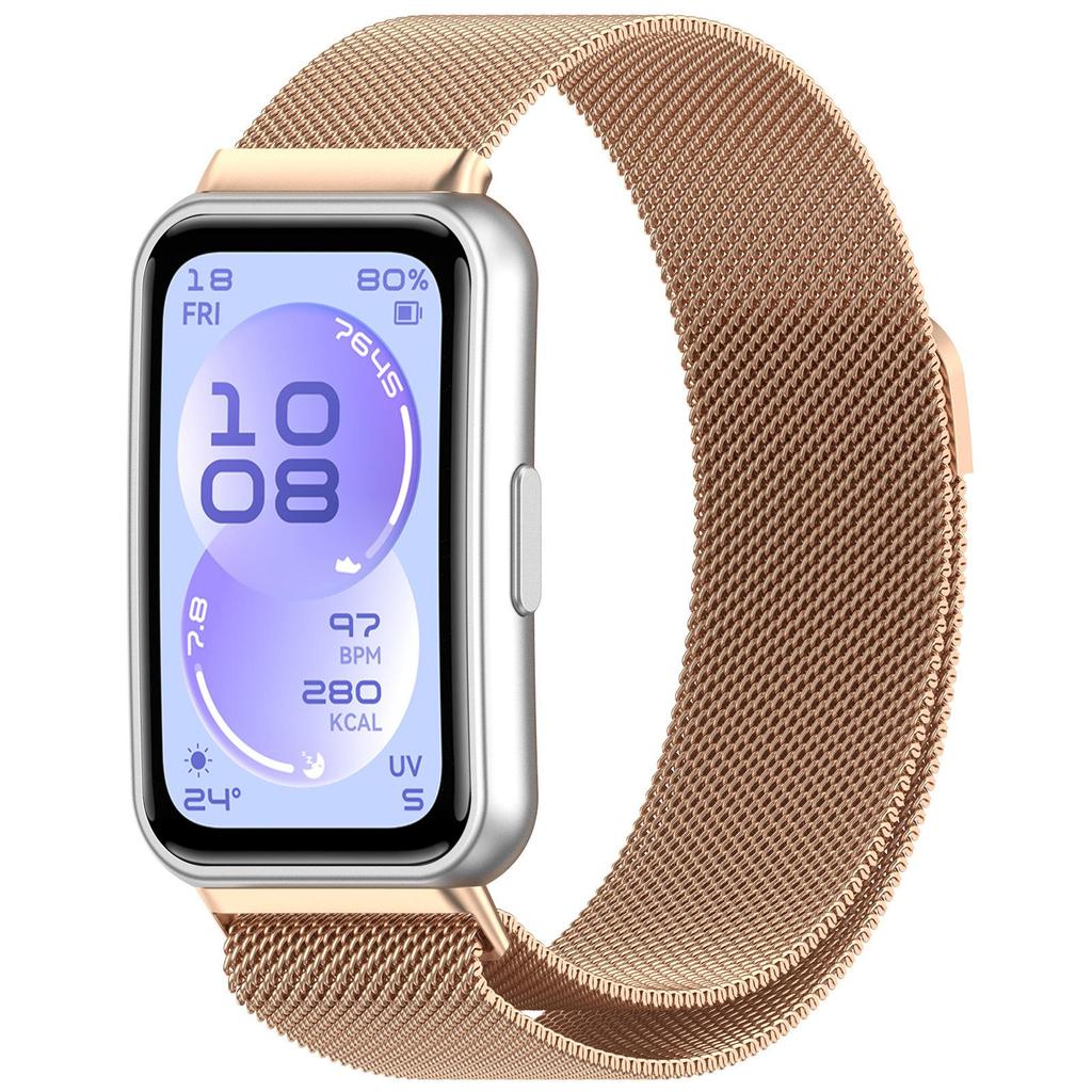 Milanese Loop Band For Huawei Band 11/11 NFC Stainless Steel Mesh Strap for Huawei Band 11 Pro Bracelet Wristband