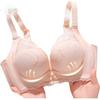 Cosmo Lady Women's Small Bust Push-Up Anti-Sagging Side Support Lift Enhancing Adjustable Wireless Lace Bra