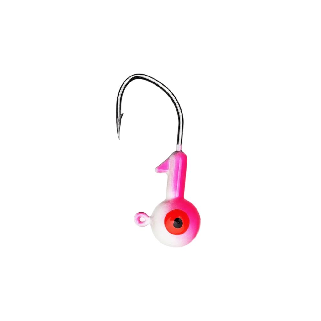 Anzuelo con Cabeza Plomada Luminoso con Forma, Ojo Doble y Diseño de Anzuelo de Hoce, 5g, para Accesorios de Pesca