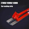 27/19/14mm T Shape Auto Roof Windshield Car Rubber Seal Edge Sealing Strips Car Rubber Sealant Protector Seal Strip Window Seals