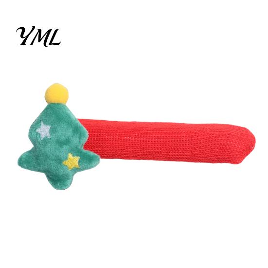 Christmas Party Home Decor Knitted Doorknob Covers, Santa Reindeer Decor, Anti?Slip Protector Sleeves, Door Holiday Decoration Supplies Handle