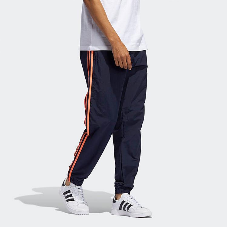 Adidas Originals 3-Stripe Wp Vintage Loose Knit Joggers Men Bottoms Ink-Blue FM1533