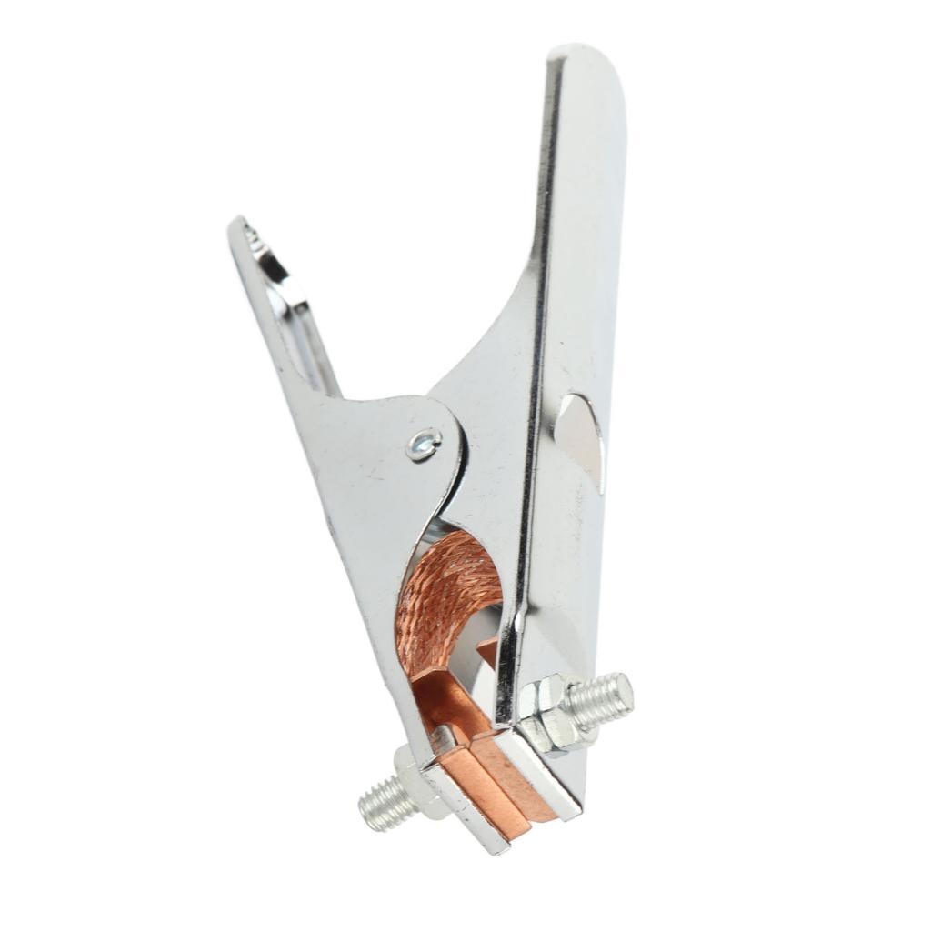 300A Electroplated Ground Clamp Copper Welding Earth Clip for Manual Welder