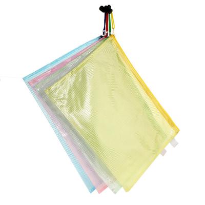 Plastikowa torba na suwak do przechowywania plików Folder ochronny na dokumenty Szkolne artykuły papiernicze