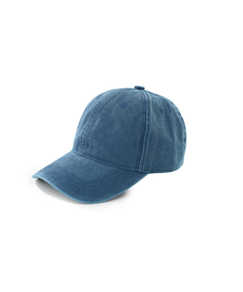 Peulangkopelalo Skolo Washed Ball Cap Navy (Omagacp20149)