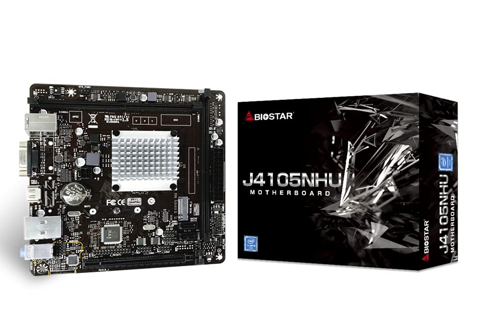 

Материнська плата BIOSTAR intel Celeron J4105 J4105NHU Mini-ITX [ ]