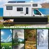 Windproof Bottom Cover with Tightly Metal Plates Windproof Trailer Skirts Easy Installation Waterproof for Mobile Home Exterior