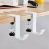 A84X-5 Pcs Single-Layer Locking Table Hook Student Bag Hook Office Desk Mobile Bag Hook Desk Side Table Hook
