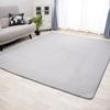 Freely Carpet Rug with Available In Sizes 28 Lightweight Density Microfiber Machine Comfortable for All Solid and Gray Non-Slip Backing, (185x185cm),