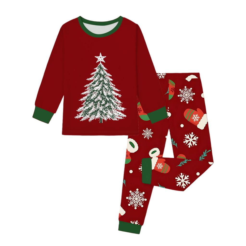 Children's Fashion Suit Skirt Round Neck Long Sleeve Top Pants