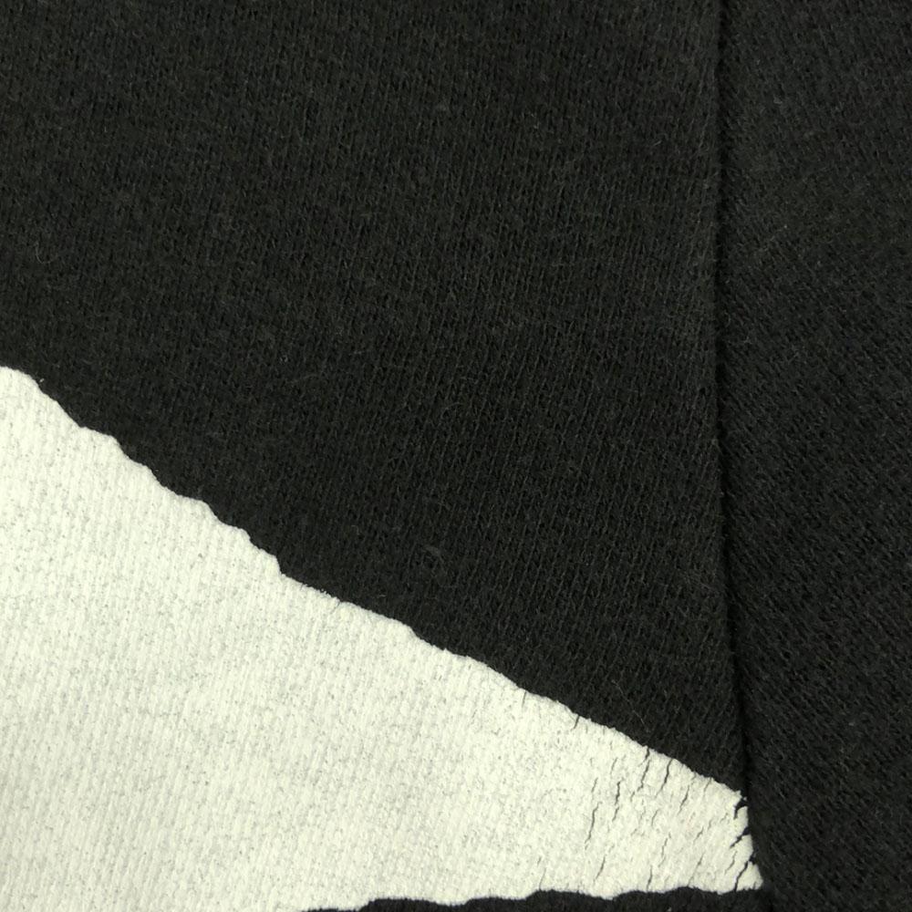 ATTACHMENT Print Long sleeve trainer black sweat Men's Used