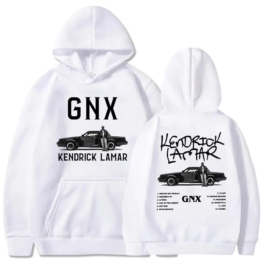 GNX Album Neutral 2025 bedruckter Hoodie Kendrick Lamar Rapper Rock-Stil Pullover Sweatshirt Unisex Hoodie Harajuku