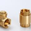 1pc DN15/DN20/DN25 NPT Brass Female Thread In-Line Spring Check Valve 25mm Diameter 200WOG For Water Control