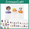 Gabi Puppenhaus Kollektion Buntes PVC Spielset für Kinder mit Anime-Charakteren und Figuren