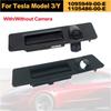 1095949-00-E For Tesla Model 3/Y Tailgate Switch Trunk Button Trunk External Switch Shell 1095949 New Car Replacement Parts 1pcs