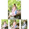 Ethnic Style Shawl For Women Lightweight Summer Scarf With Print Design For Travel And Beach