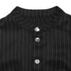 Womens Elegant Striped Wrap Waist Blouse Long Sleeve Office Shirt Slim Fit Professional Workwear 2026 Fall