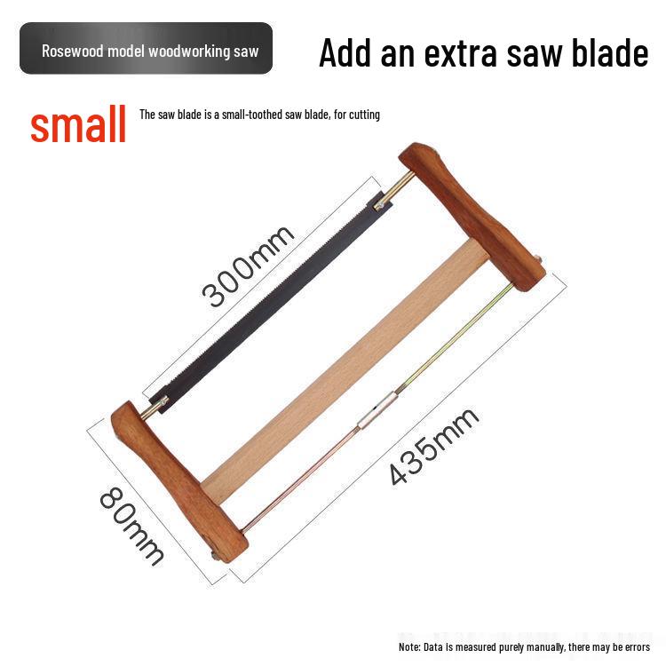 Vintage Οικιακό Υπαίθριο Χειροπρίονο για Ξυλουργική - Παλιομοδίτικο Εργαλείο Πριονιού Σκελετού