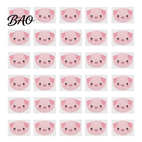 Mouth Closure Strip 30Pcs Cartoon Animal Sleeping Tape for Kids, Keep Closed, Breathable Lip Breathing Correction Patch, Hypoallergenic Anti-Snoring