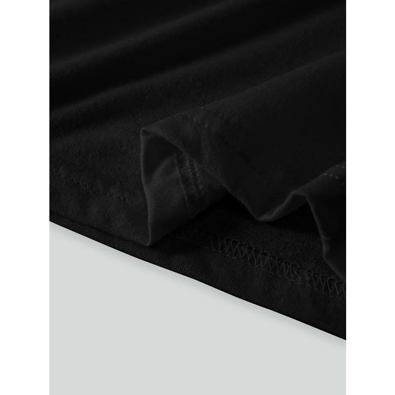 European Size  Casual Round Neck Short Sleeve T-shirt | Summer New Women'S Wear, Drawing Print, Machine Washable