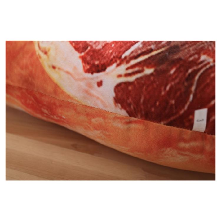 Morbido Peluche a Forma di Prosciutto Riempito di Cotone PP per Comfort e Decorazioni in Varie Misure Supporto Confortevole Cuscino Decorativo