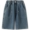 Boy's Loose Fit Denim Shorts