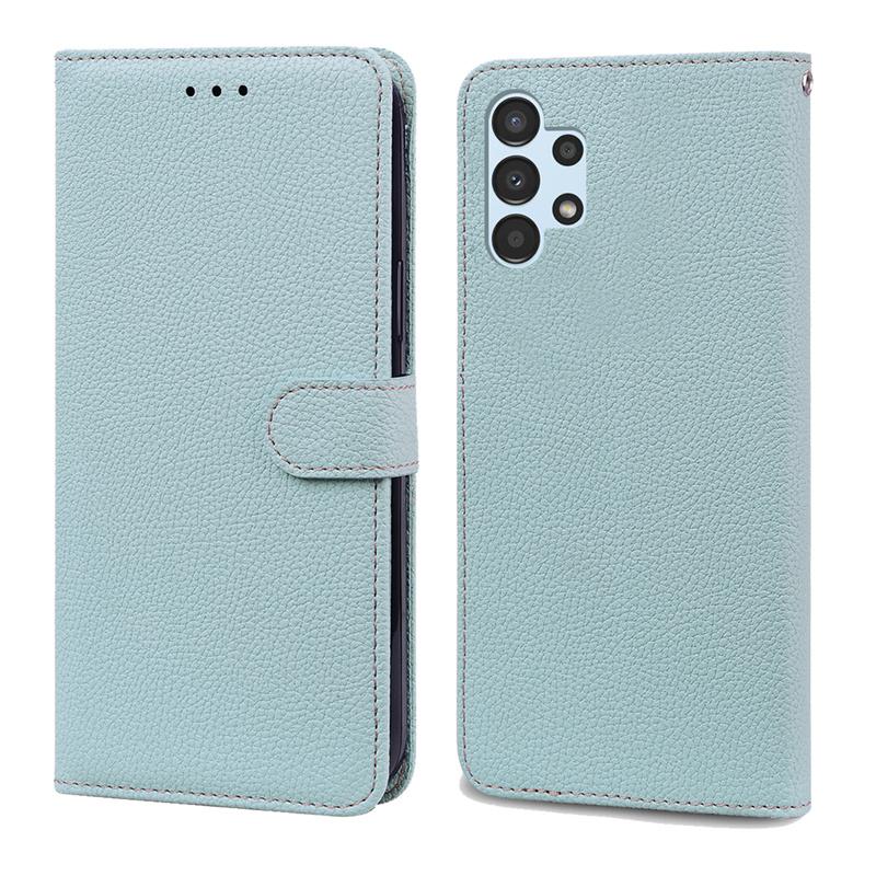 Etui dla Samsung Galaxy A13 Kolorowe Skórzane Etui z Klapką i Podstawką na Telefon Dla Samsung A13 A 13 5G SM-A135F A137F A136U Pokrowiec Portfelowy