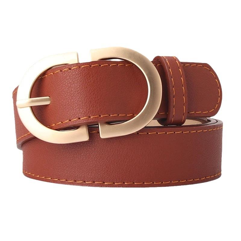 Korean Style Fashionable Single Loop Belt Women's Casual Decorative Dress Shirt Versatile Belt