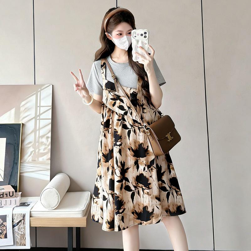 Spring 2026 Plus Size Maternity Dress: Two-Piece Look L