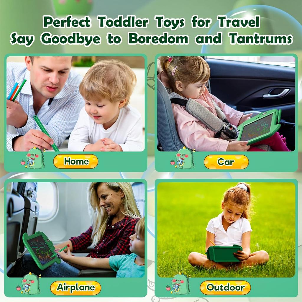 LCD Writing Tablet for Kids 8.8 Inch Toddler Toys for 3 4 5 6 7 8 Year Old Boys Girls Toys Drawing Pad Dinosaur Toys for Toddlers Doodle Board