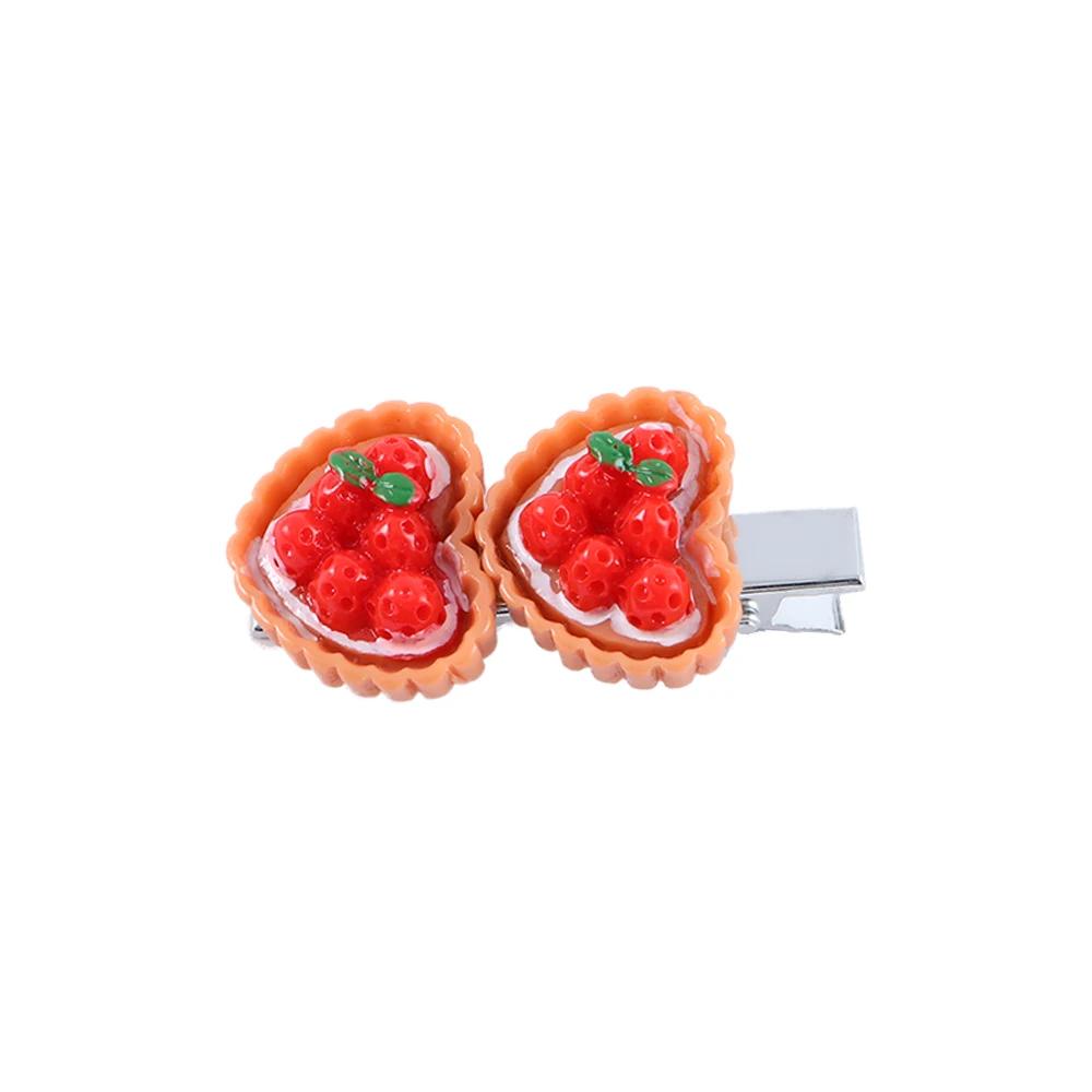 Animal Cartoon Mini Hair Clip Candy Color Korean Style Cute Barrettes Set Kawaii Princess Series Bear BB Clip Hair Styling Tool