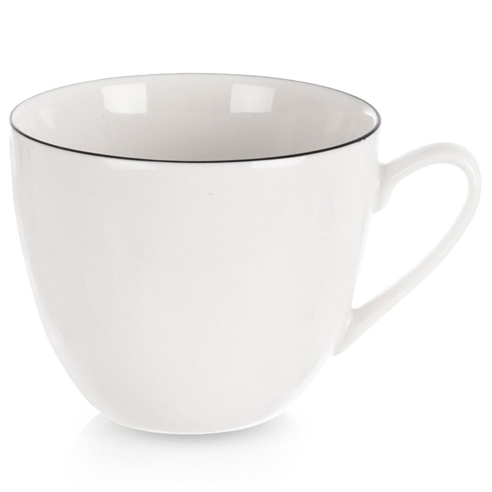 Filiżanka Porcelanowa Do Picia Kawy Herbaty Biała Porcelanowa 200 Ml