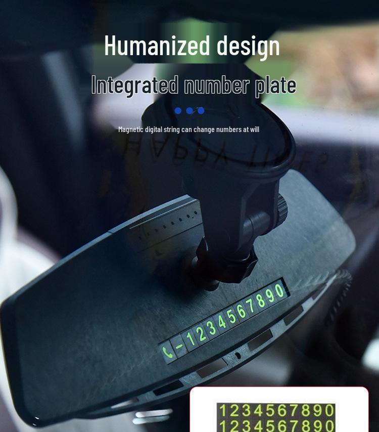 High-Definition Rearview Suction Cup Mirror for Tricycles – Blind Spot and Reverse Assistance
