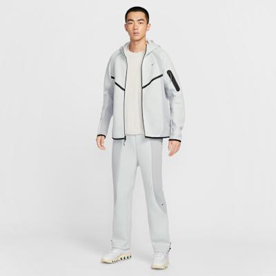 Nike Knitted Sweatpants Men's Light Silver