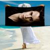 Edward Cullen Fashion Beach Towel: Ideal for Summer Adventures Soft, Absorbent and Quick Drying Suitable for Swimming and Bathing