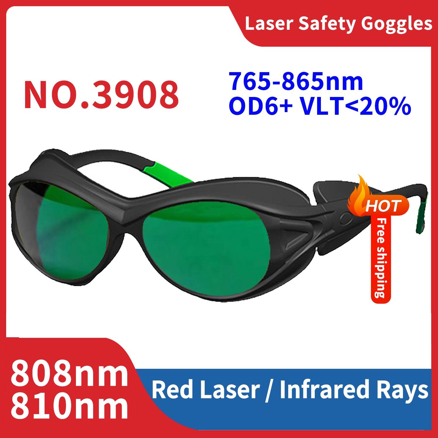 

Лазерные очки Все длины волн 200-2000 нм защитные очки для удаления волос Защита от радиации Защитный окуляр Промышленный ИК IPL