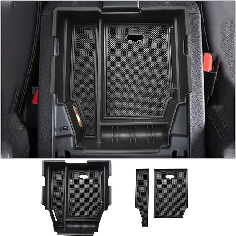 Center Console Organizer Tray for Chevy Traverse Accessories 2018 Interior Secondary Armrest Storage