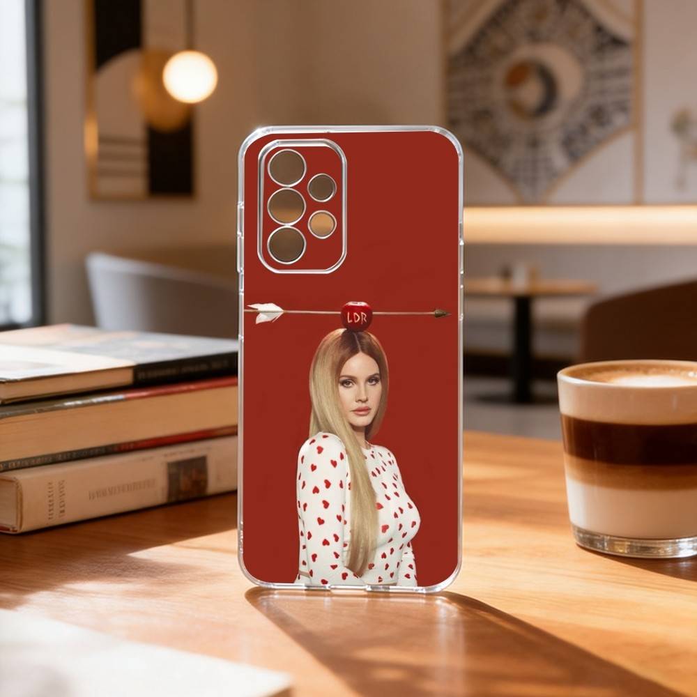 L-Lana Del R-Rey Phone Case Transparent Silicone Soft For Samsung S25,S24,S21,S22,S23,S30,Ultra,S20,Plus,Fe