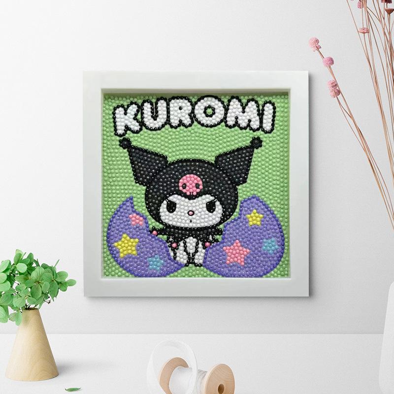 Free Shipping/Cartoon Diamond Painting Children'S Gift Handmade Cross Stitch Framed Diy Bedroom Sticker