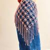 Bohemian Netted Fringe Waistband Decorative Tassel Ethnic Design Waist Wrap Handwoven Bikini Cover Up Women's Waist Accessory