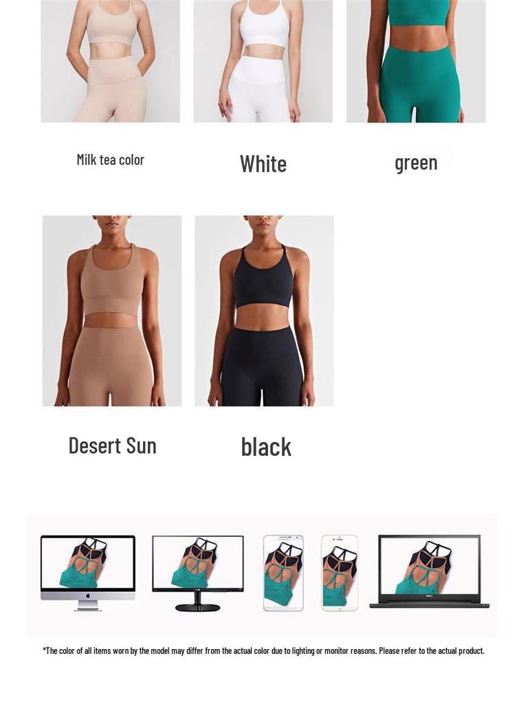 Alo Damen Stoßfester Yoga Sport-BH - Schöner Rücken Pilates Fitness-West