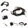 Full Wiring Harness Solenoid Coil CDI Relay Kit Fits for 150cc ATV Quad Accessory