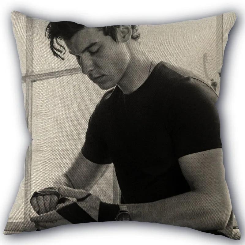 New Arrival Shawn Mendes Pillowcase Cotton Linen Fabric Square Zipper Pillowcase 45X45Cm Wedding Decorative Pillow Cover