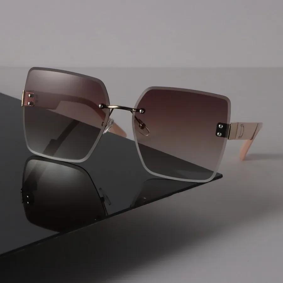 Modne Okulary Przeciwsłoneczne Damskie Męskie Kwadratowe Lustrzane Przezroczyste Retro Okulary Seksowne Markowe Projektanckie Czarne Okulary Przeciwsłoneczne Dla Kobiet Mężczyzn