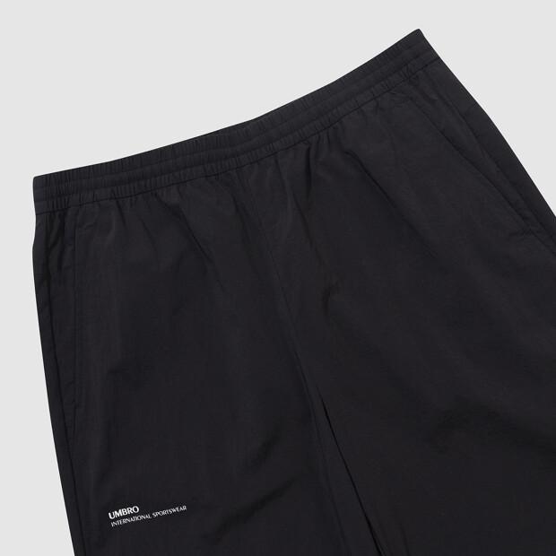 UMBRO All-Round Ventilation Parachute Wide Jogger 2-Way Pants Black Ur121Spt29