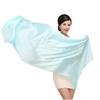 Women's Versatile Long Satin Scarf - Solid Color, Summer Sunscreen Shawl