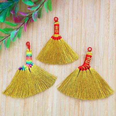 Harry Potter Gift Jiji Golden Mango Broom Children's Baby Sleeping Mini Bedside Small Broom Hanging