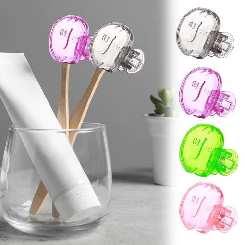 Gevrkjenp Toothbrush Protective Covers, Toothbrush Cover Caps, Toothbrush Covers, Toothbrush Cover Cap Case - Toothpaste Clip Cover Cap Case - Portabl