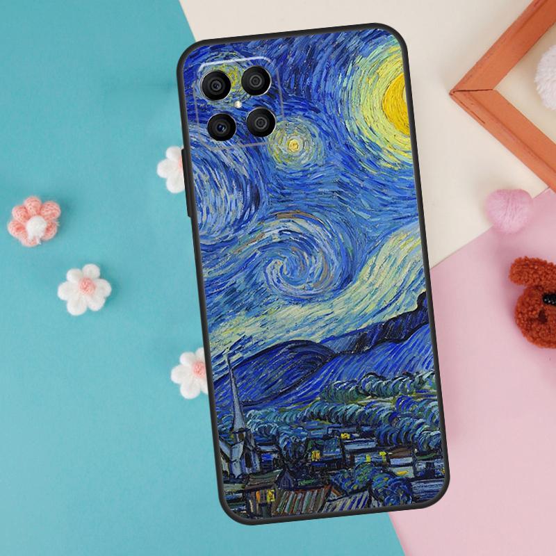 Van Gogh Starry Sky Case For Honor Magic 7 Lite 5 6 Pro Honor X9a X8a X8 X9 X8b X9c X9b 50 70 90 200 Lite Cover